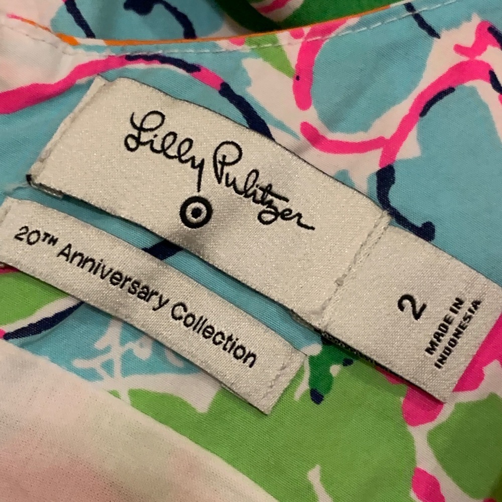🆕 RARE Lilly Pulitzer 20th Anniversary Dress - Picture 11 of 11